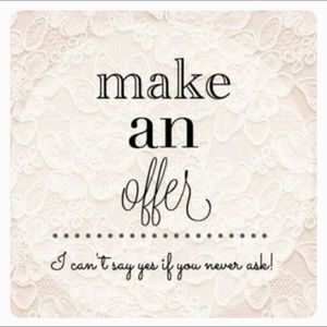 Always open to good and serios offers